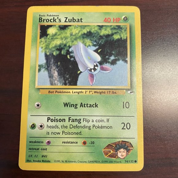 Pokemon Cards Zubat Golbat Sandslash Sandshrew - Picture 9 of 12